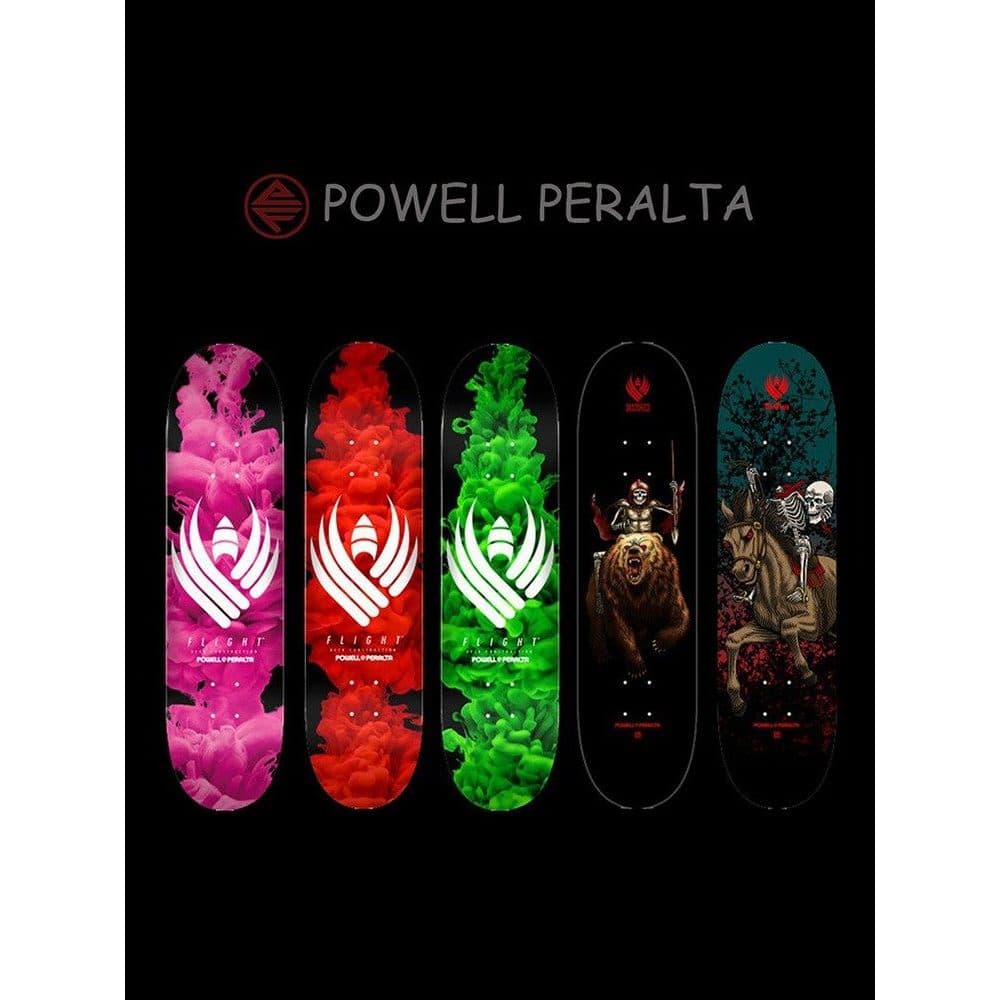 Powell Peralta Flight Prancha De Skate Dupla De Fibra De Carbono Leve E Elástica