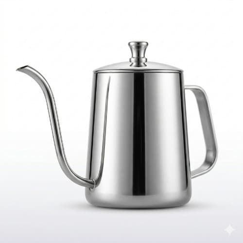 Chaleira Inox Bico De Ganso Jarra Pitcher Barista 350ml Bule