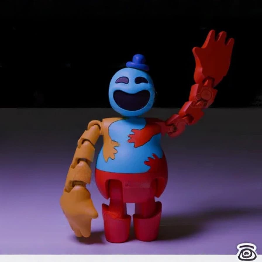 Poppy Playtime : Capítulo 4 Impressão 3D Doey The Doughman Peripheral Plush Smiling Critters Jogos De Terror