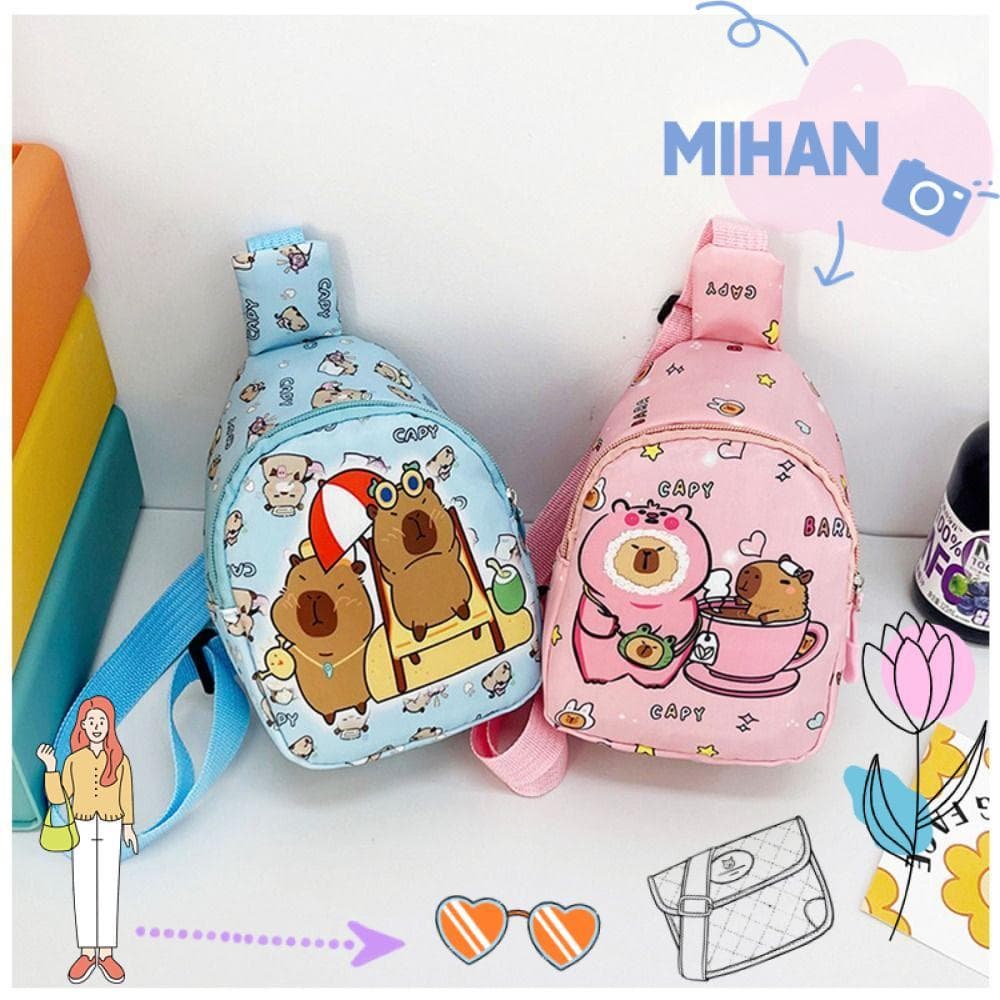 Bolsa De Peito MH-BEAUTY , Ombro De Capivara De Nylon Moedas Leve De Desenho Animado Para Crianças