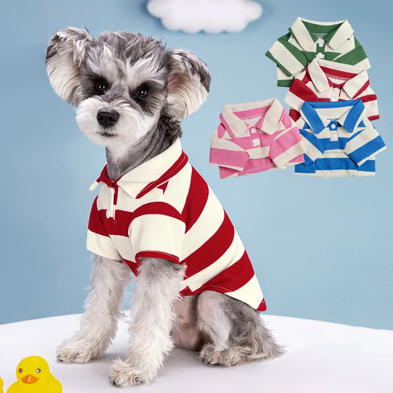 Camiseta Pólo Cachorro Roupa Cães Pequenas Médias Colete Gatos Para Animais De Estimação Casaco