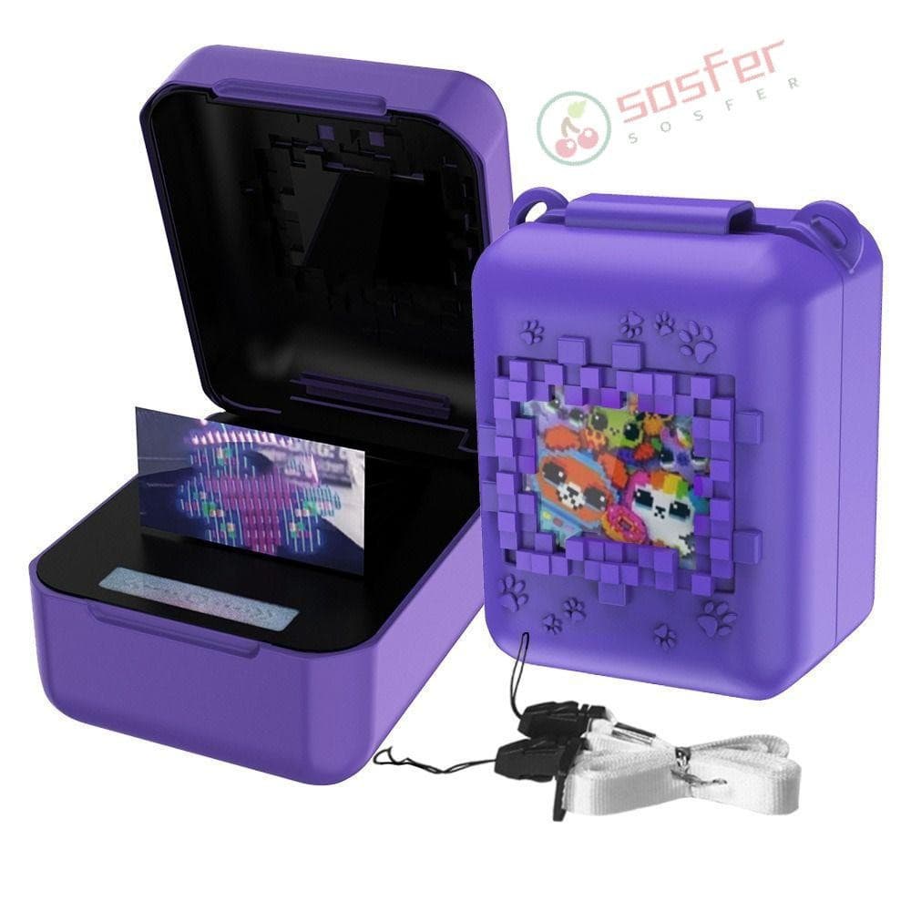 SOSFER Protetor , Com Cordão Macio Digital Para Animais De Estimação , Concha Brinquedo Interativo Bitzee