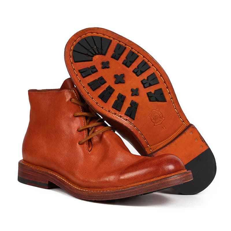 Americano Goodyear indústria pesada lavado cavalo couro botas gerais Martin botas masculinas Retro de alta qualidade est