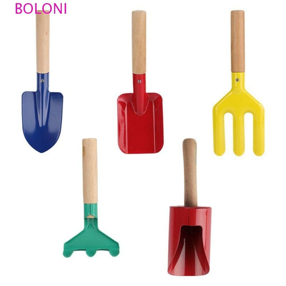 BOLONI Ferramenta De Jardim Infantil Mini Pá De Metal Garfo Barril Espátula