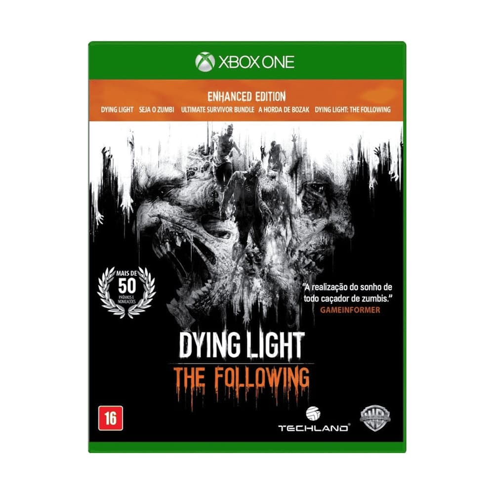Jogo Dying Light The Following Xbox One Original Seminovo