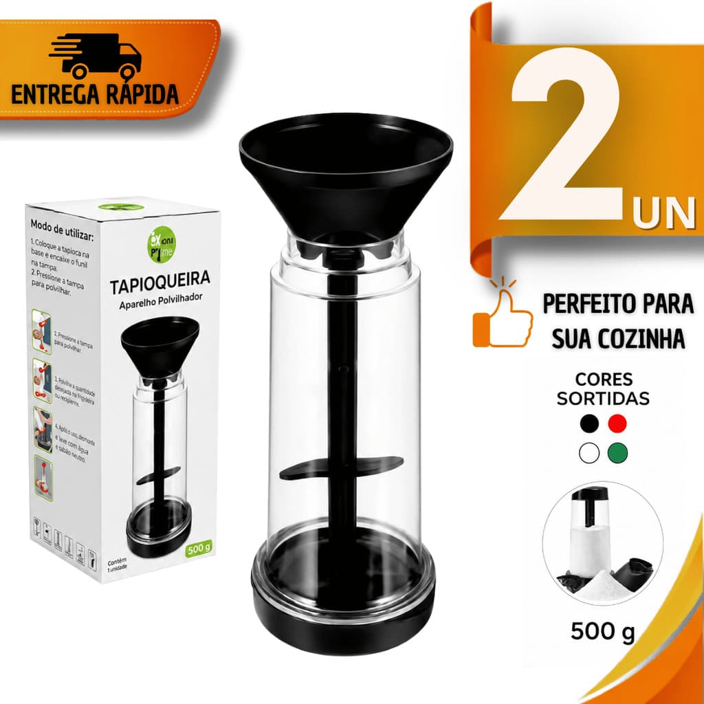 Utensílio Tapioqueiras Polvilhador Para Armazenar Farinha Beiju E Tapioca Peneira Qualidade Utensílios