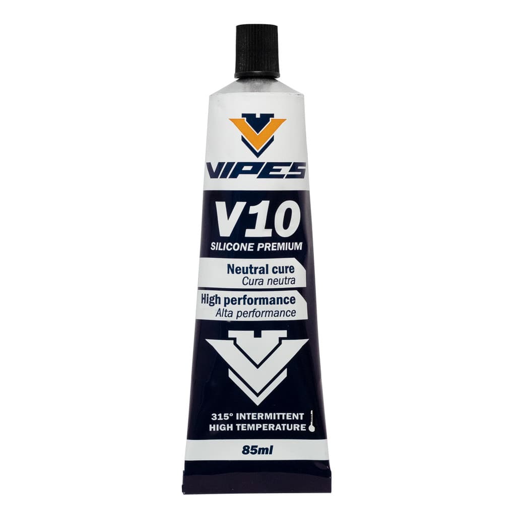 JUNTA SILICONE V10 BLACK NEUTRO ALTA TEMPERATURA 50ml - VIPES