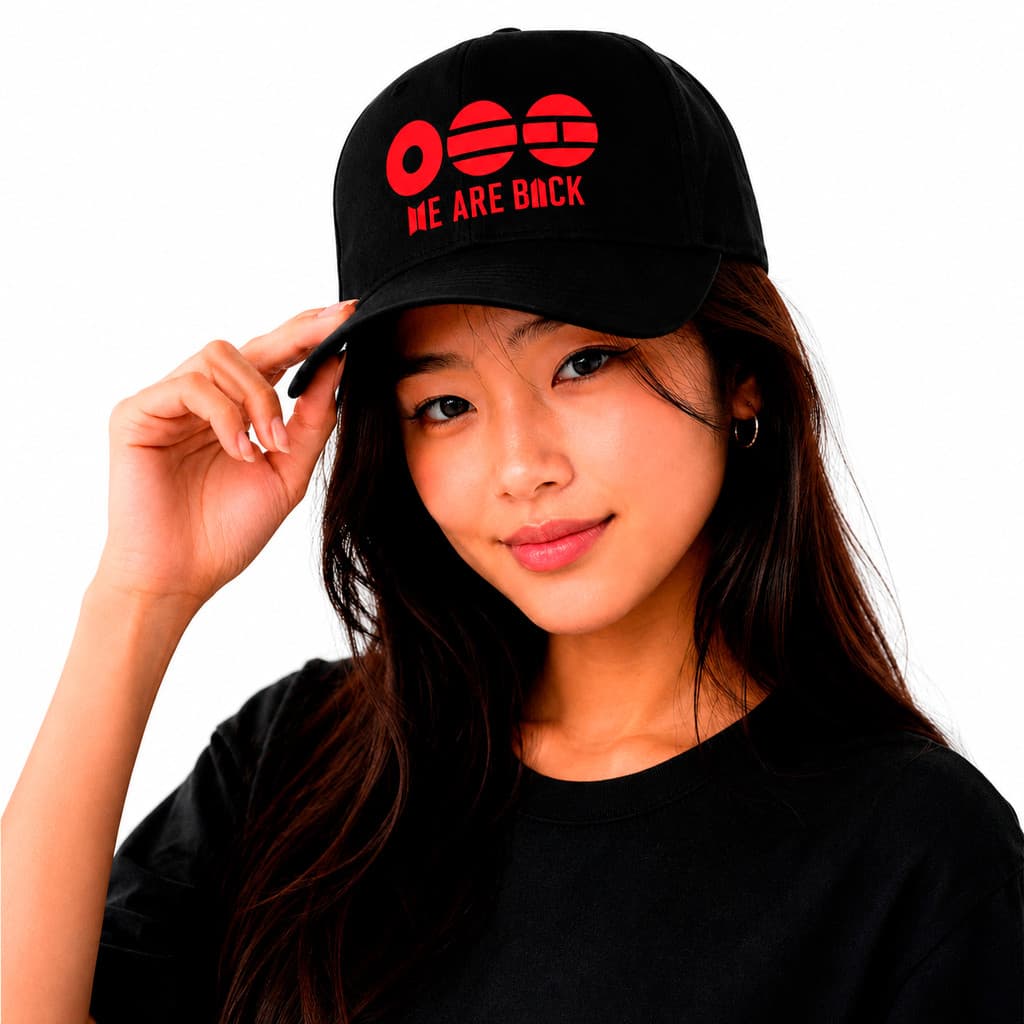 Boné BTS Kpop Estampa Premium Alta Qualidade Streetwear Army Moda Coreana