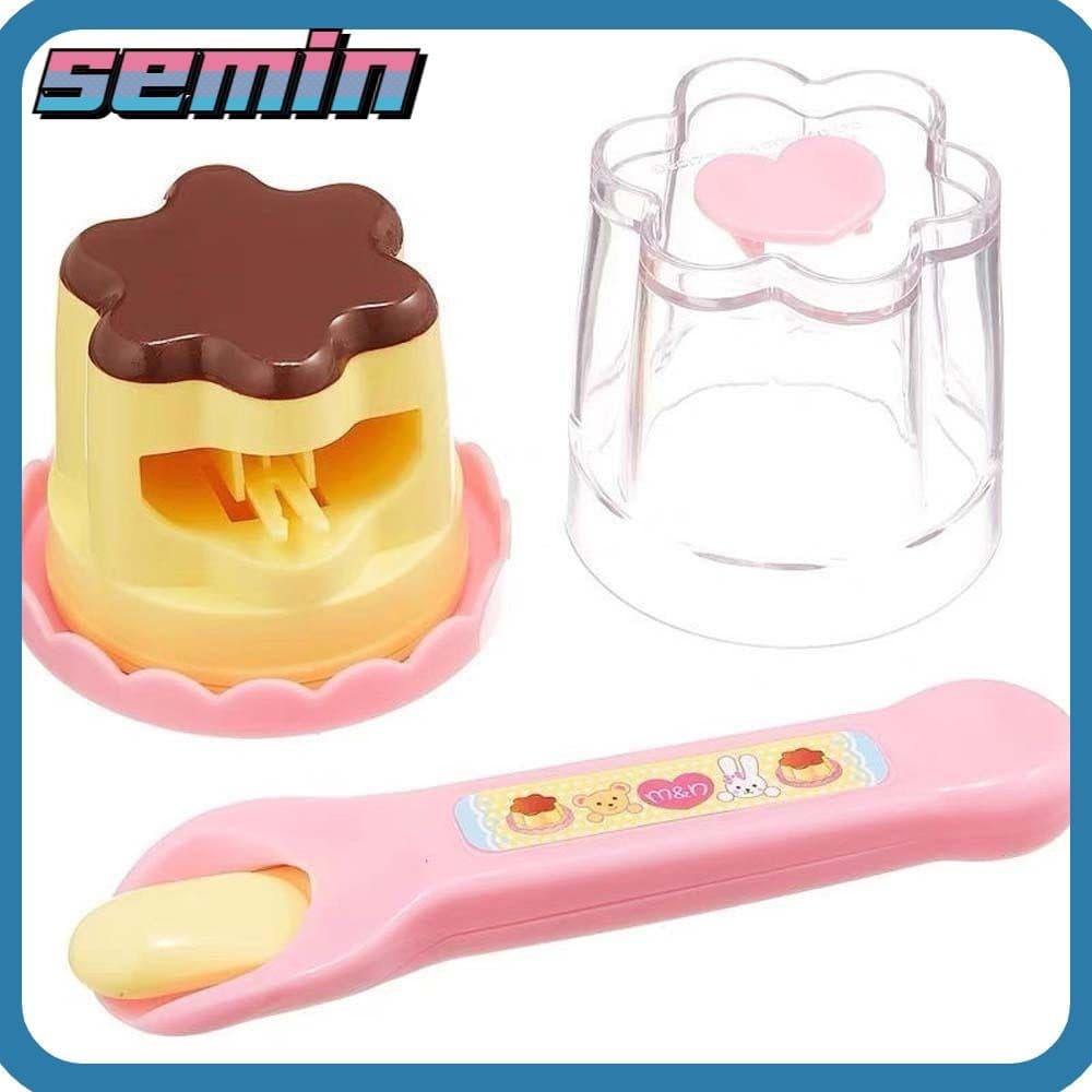 Brinquedo De Pudim De Morango SEMIN , Alimentação De Alimentos Para Educação Infantil , Desenho Animado