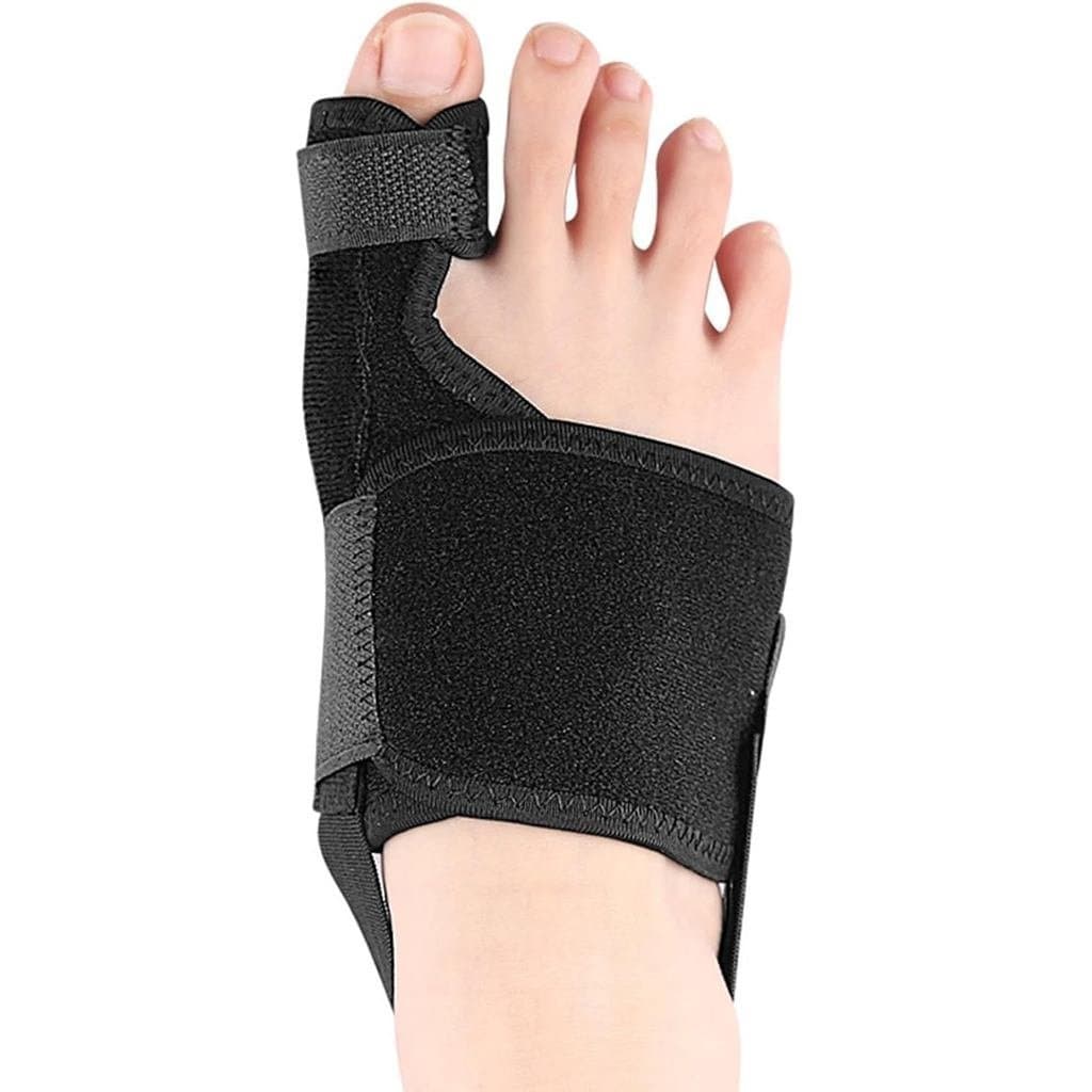 Bunion Corrector with Adjustable Fastener Tape and Non-Slip Strap, Movable Aluminum for Toe Alignment,