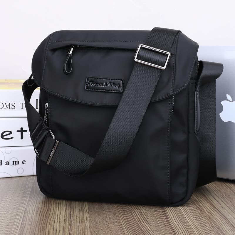 Bolsa masculina bolsa de ombro bolsa mensageiro verão transversal masculina na moda impermeável Oxford pano pequen