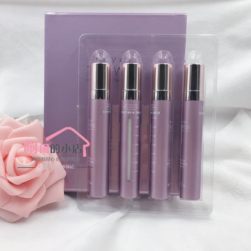 Genuíno rosa Linka Phantom Time High-End vitamina C essência 4 pçs caixa grande Anti-rugas hidratante endurecimento VC a