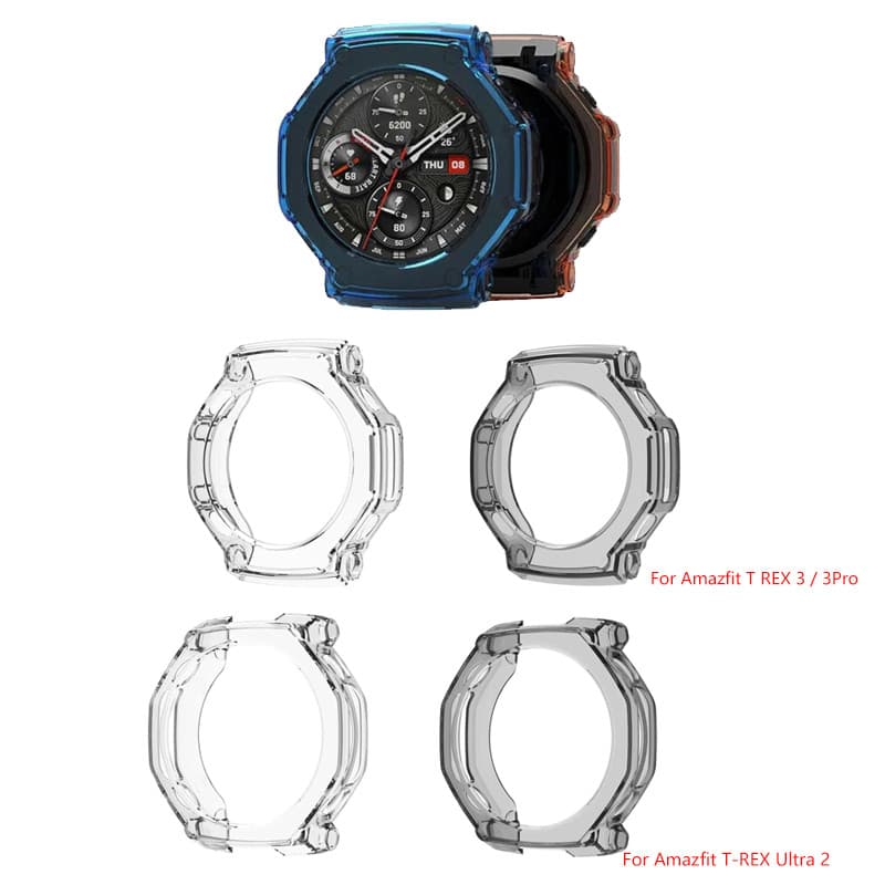 Para Huami Amazfit T-Rex Ultra 2 3 3pro TPU Escudo Protetor Acessórios