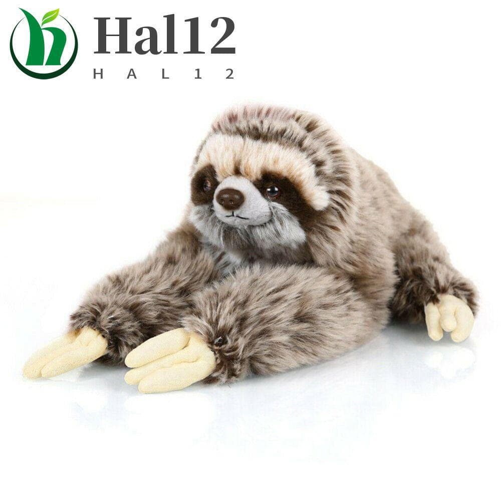 HALB Preguiça Brinquedo De Pelúcia Bonito Animais Vida Real 35cm Fofinho Critters