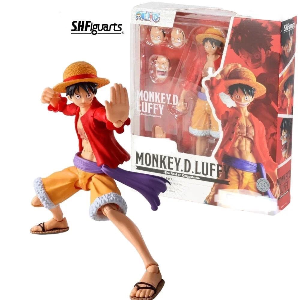 Articulado shf S.H. figuarts monkey d luffy one piece action figure boneco BEW4 BNIJ