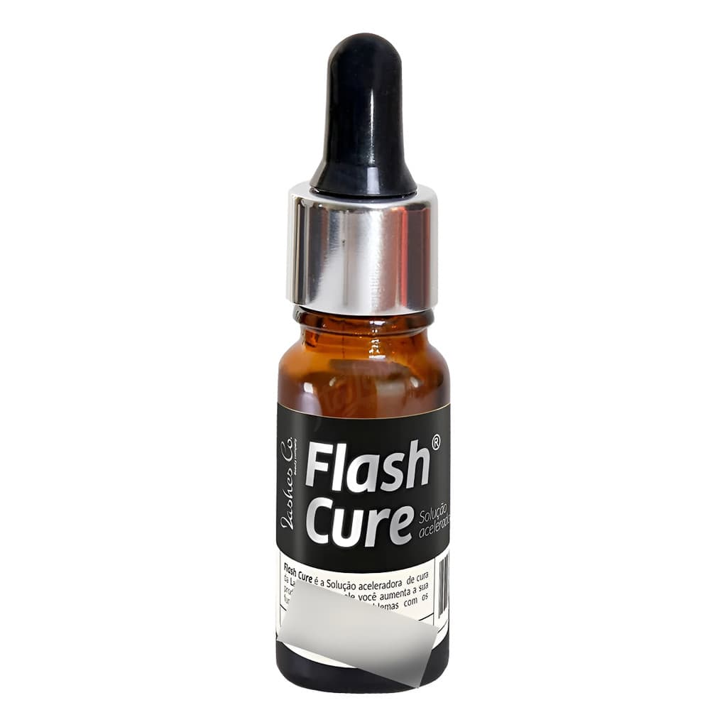 Lashes Co Flash Cure Finalizador Para Extensão De Cílios