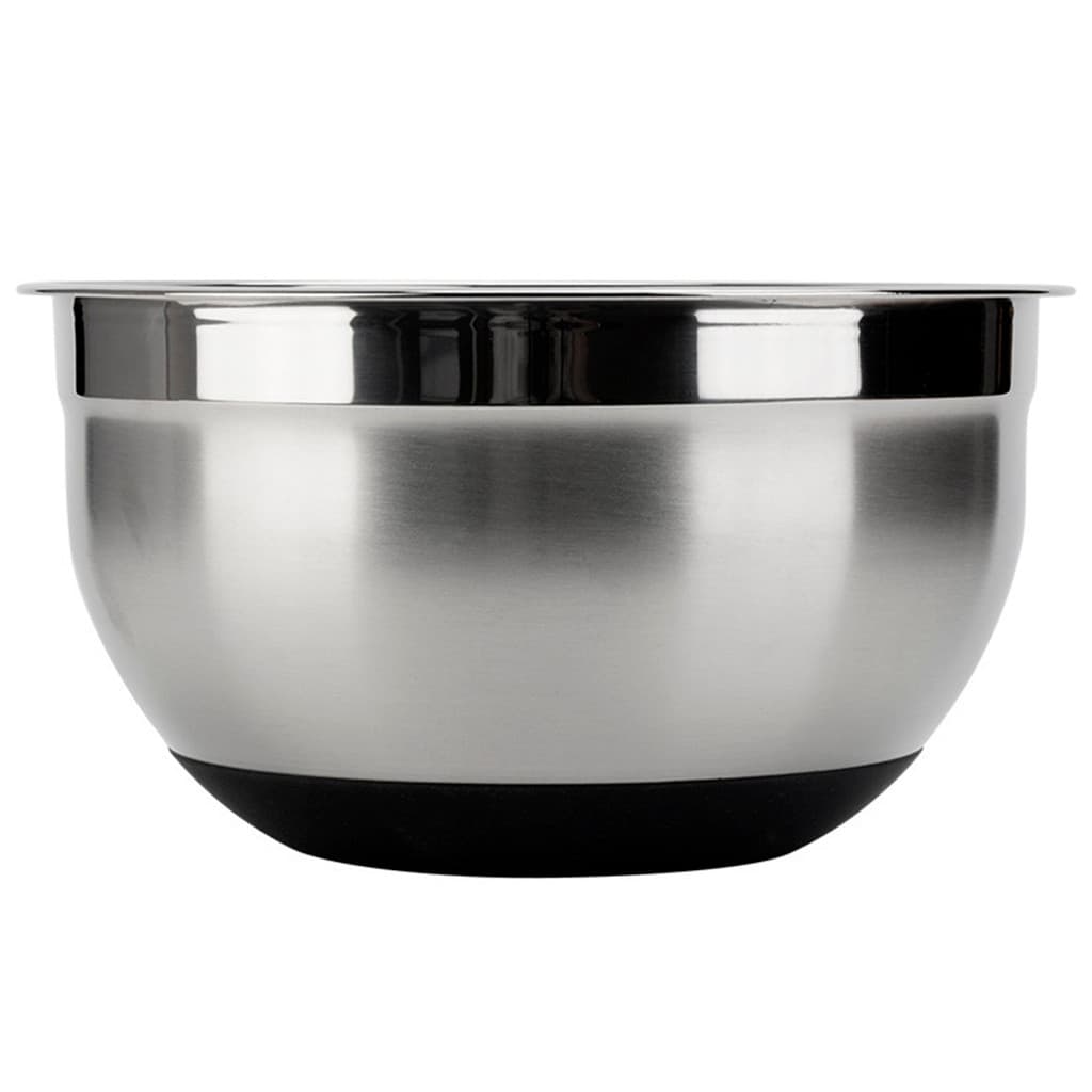 Bowl 24cm Aço Inox Antiderrapante Fundo 3200ml Profissional