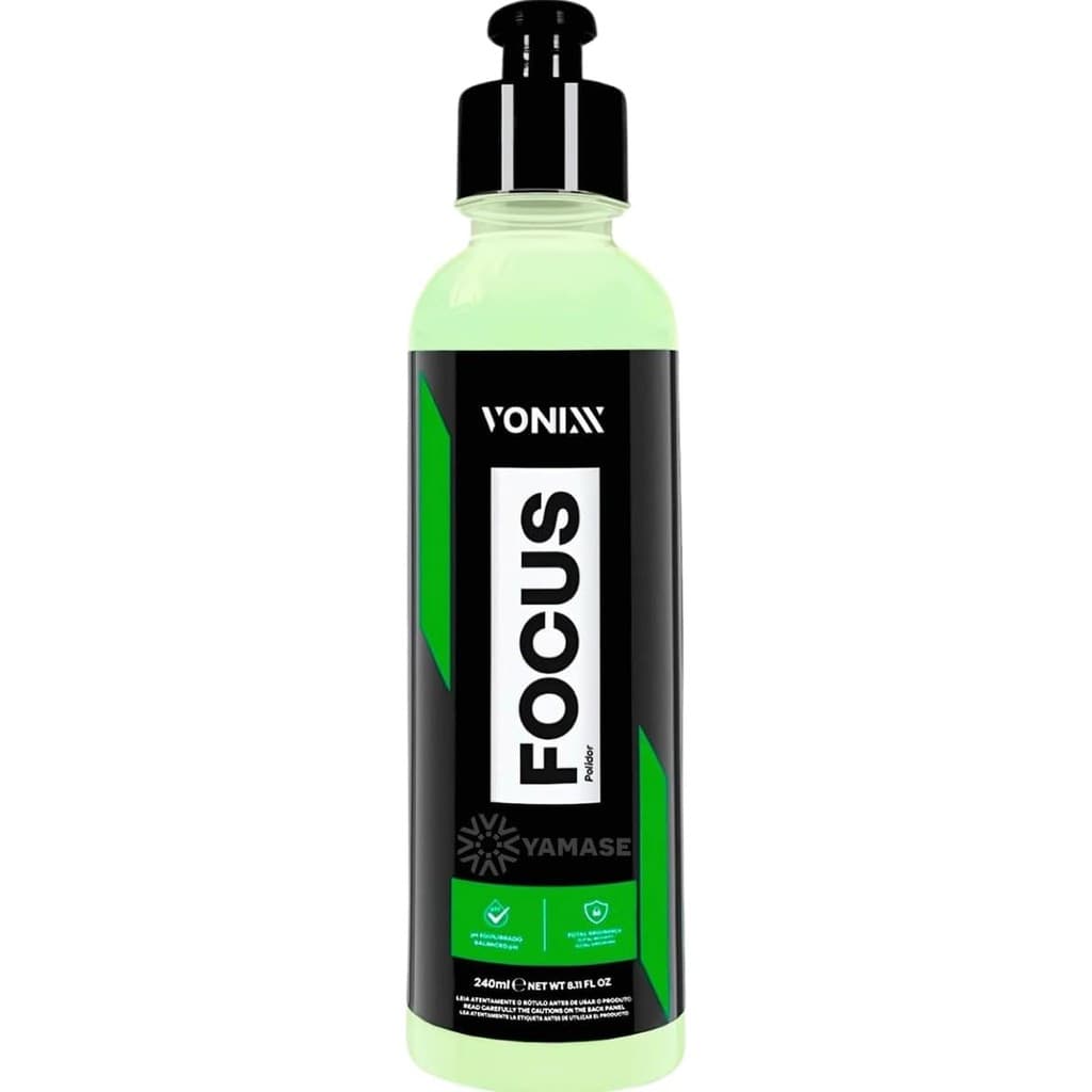 Focus Vonixx 240ml Removedor Marcas d'Água Vidros pH Neutro