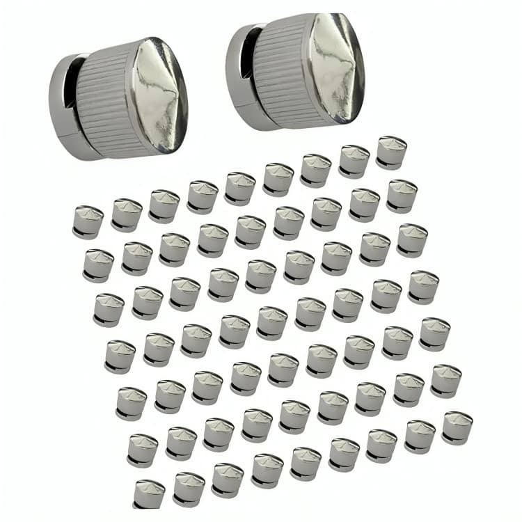 BOTAO FRANCES ABS CROMADO 613-ABS