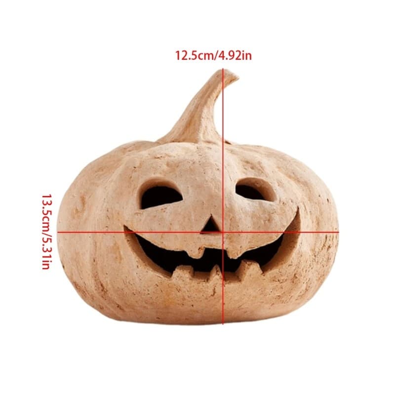 SUIT * Ornamento De Abóbora De Terracota Decorações Halloween Jacks O Lanternas Para Varanda