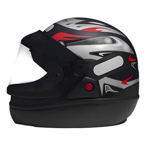 Capacete San Marino Automatico Original Taurus 58 Preto