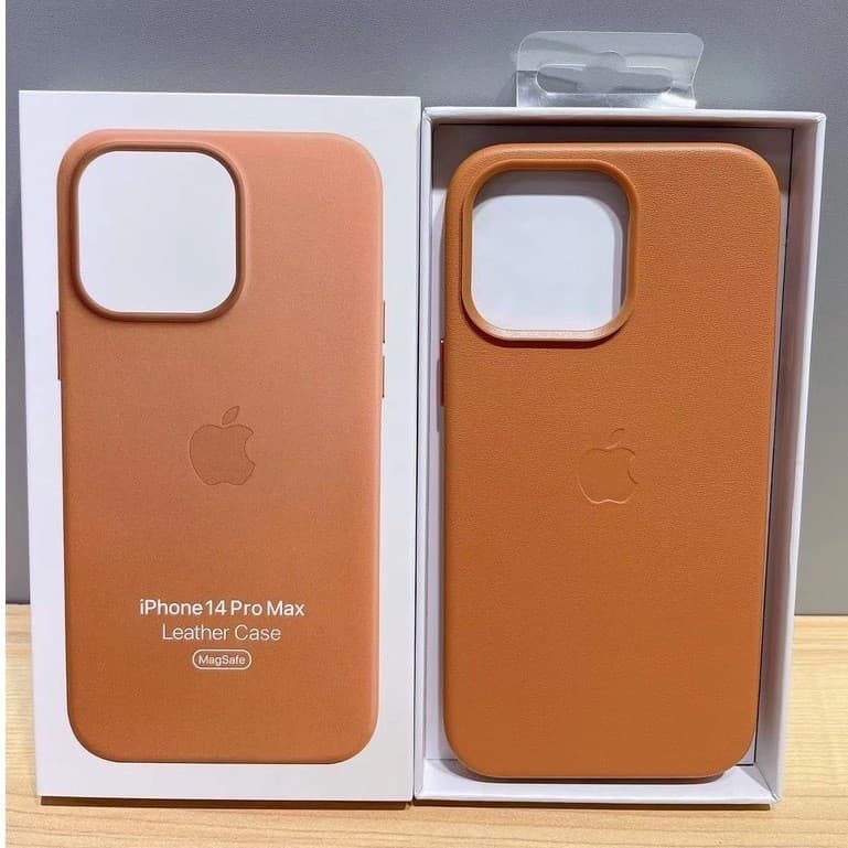 Capa Magnética de Couro para iPhone 12-14 Pro/Max – Design Sofisticado e Alta Proteção
