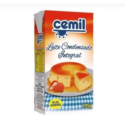 Leite Condensado Integral 8% 395g Cemil