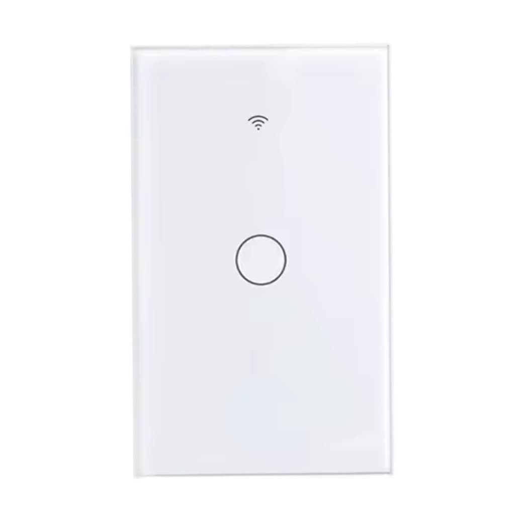 Smart Interruptor Inteligente Zigbee 1 Canal/Tecla Touch Branco para Automação