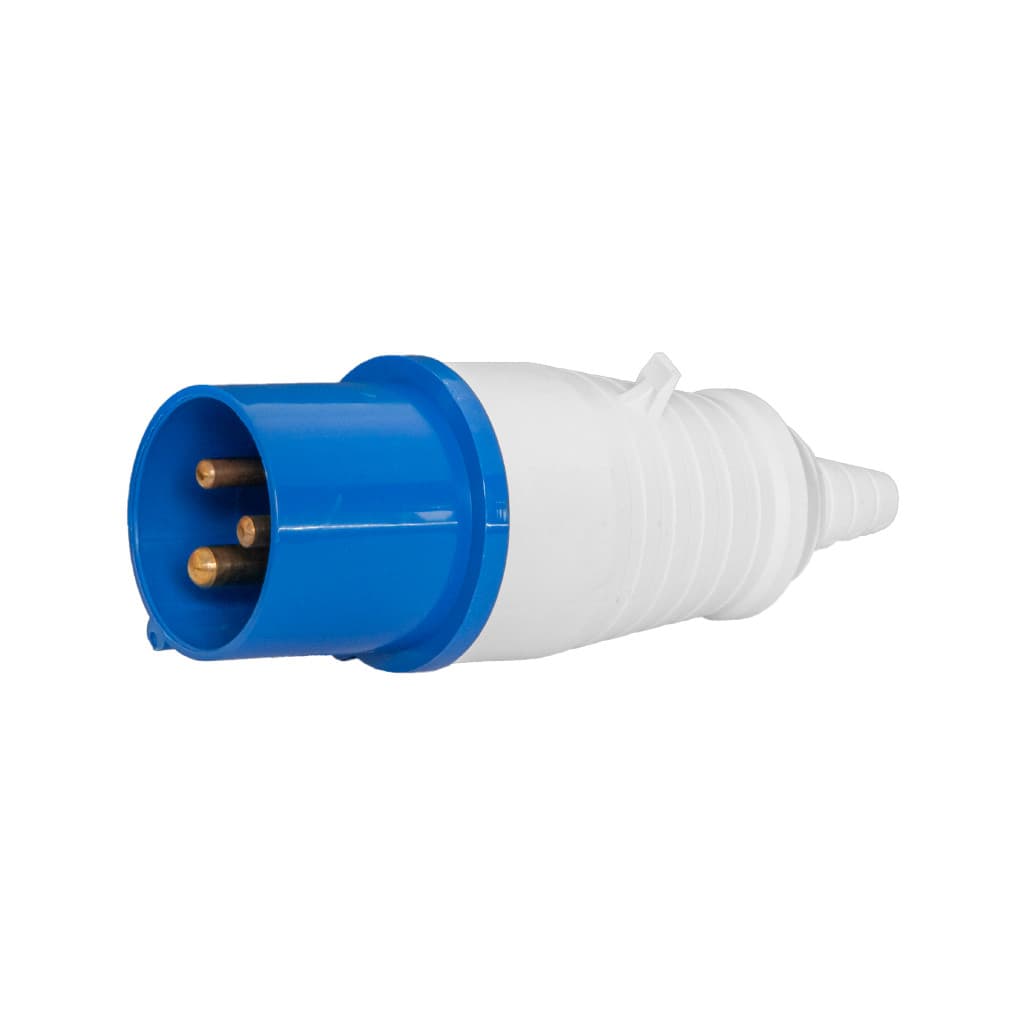Plug Industrial 2P+T 220/250V Azul - 32A