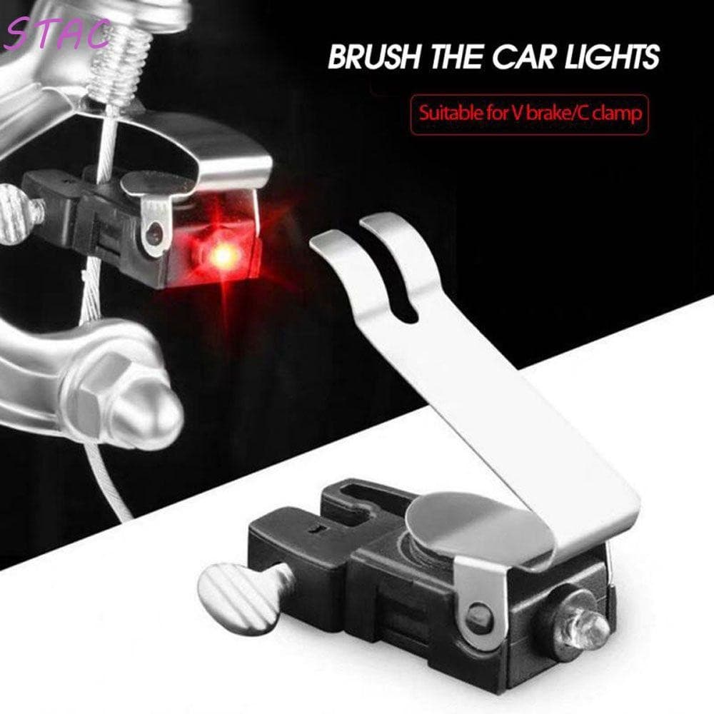 STAC Luz De Freio Da Bicicleta Traseira Ciclismo MTB Equipamentos LED Mountain Bike Lanterna