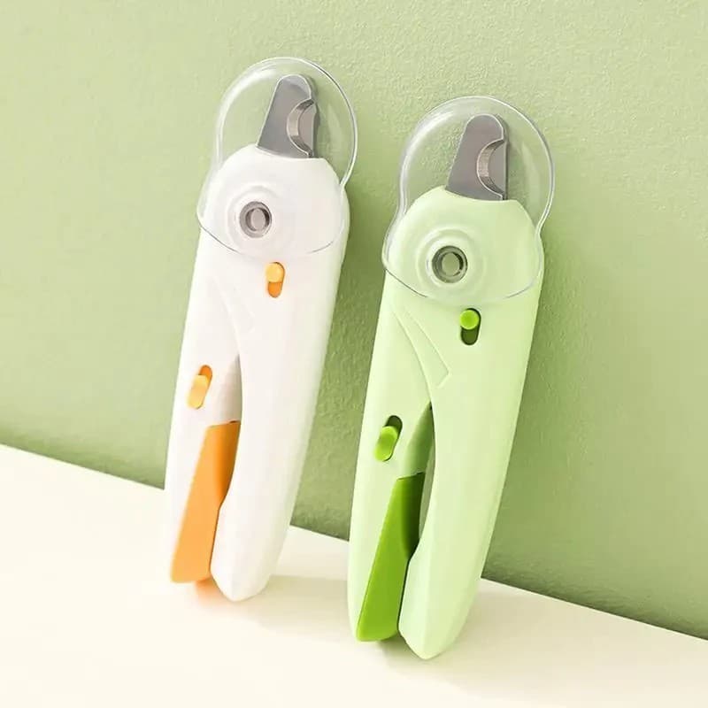 Cortador de Unhas Para Cães e Gatos Pet Alicate e Lixa Com Led e Tesoura Completa