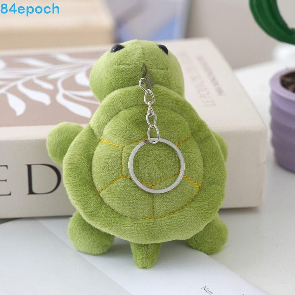 Pingente De Tartaruga De Pelúcia BREPOCH , Chaveiro Verde De Algodão PP Animal Boneca Macio De 10 Cm