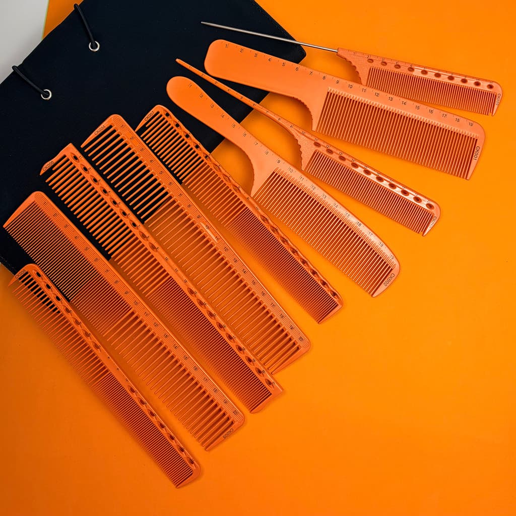 Pente de cabeleireiro cabeleireiro dedicado pente de corte de cabelo masculino resistente a altas temperaturas pente de
