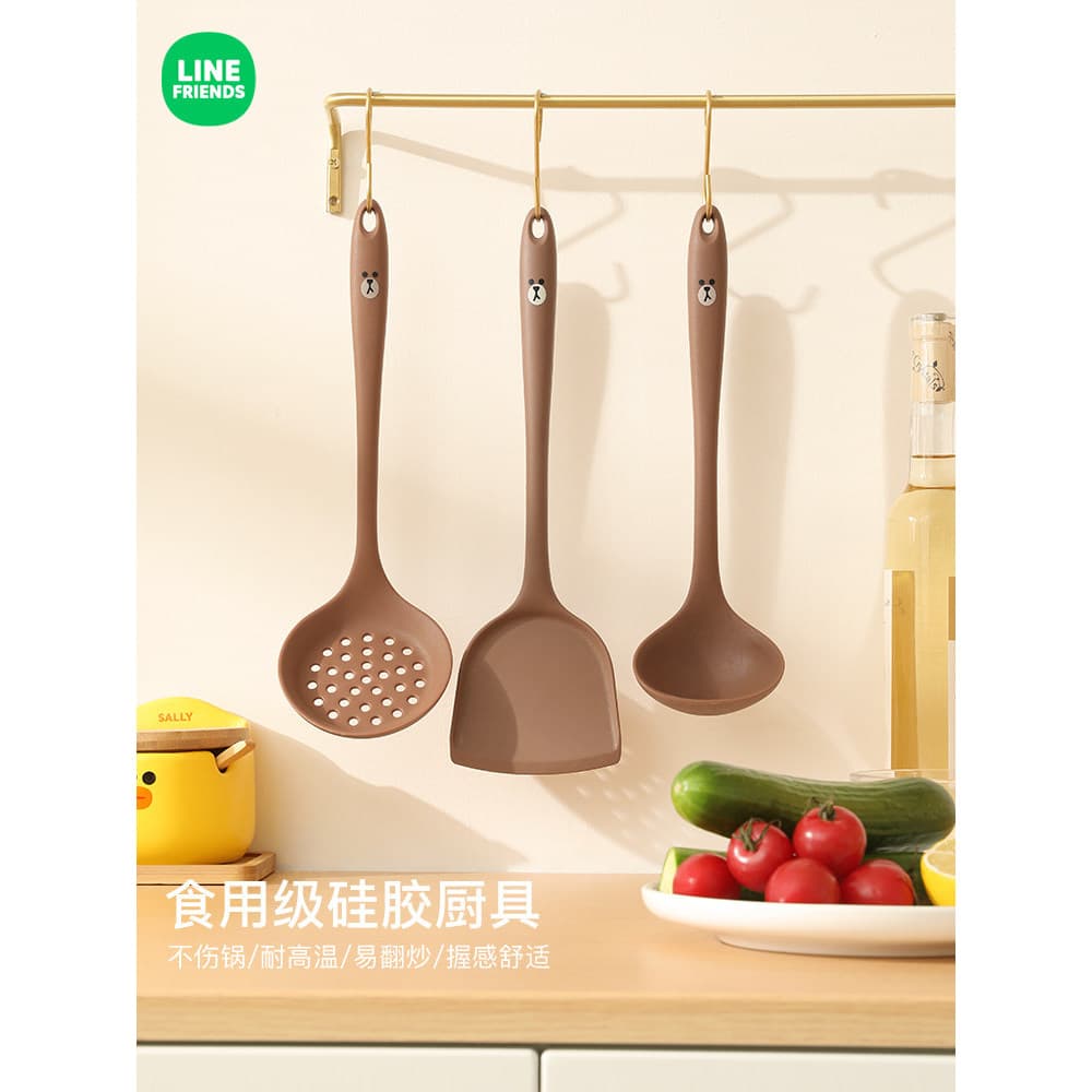 Espátula de Silicone conjunto de espátula de cozinha espátula doméstica colher cozinha especial resistente a altas tempe