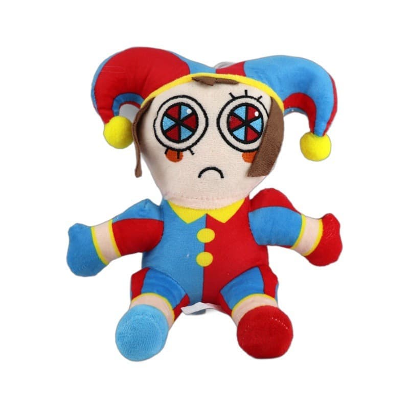 Bonito Incrível Conjunto De Pelúcia De Circo Digital Jester Clown Bunny Personagem Brinquedos Bonecos Macios Show Animad