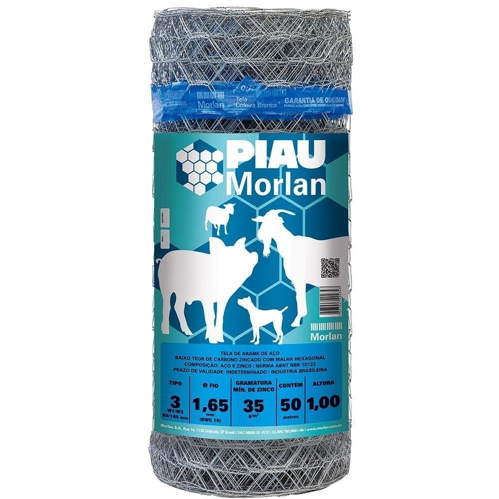 Tela Piau Morlan Mangueirão 3x16x1,00m 50m