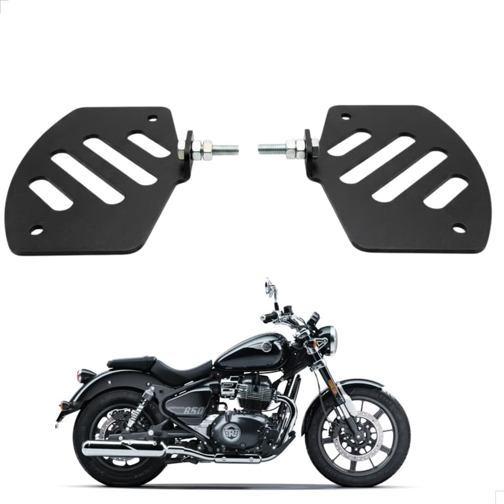 Par Pedaleira Central Royal Enfield Meteor 650 Conforto Superior Em Longos Percursos