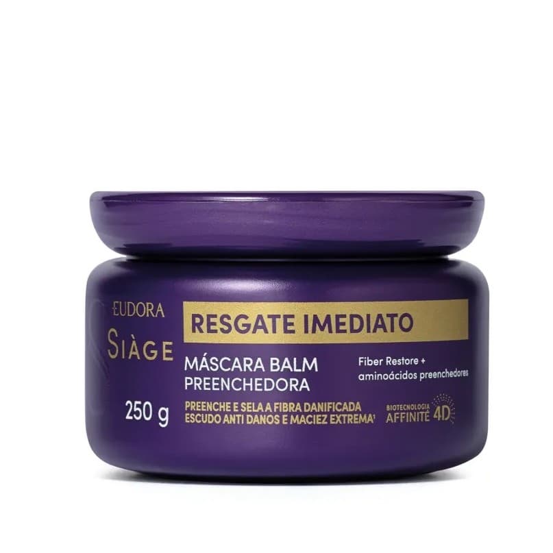 Máscara Balm Preenchedora Siàge Resgate Imediato 250g