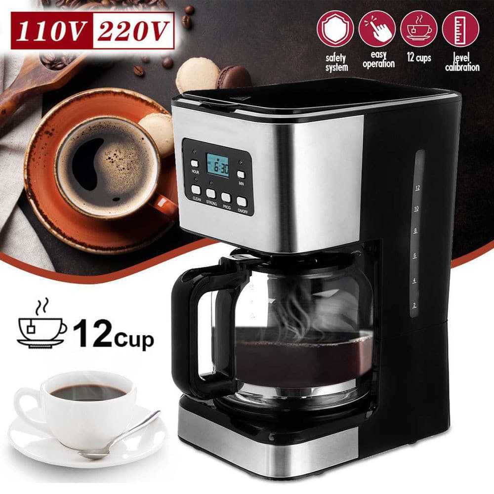 Máquina de café por gotejamento americano 110V, China, Taiwan, estados unidos, canadá, escritório doméstico, pequenos el