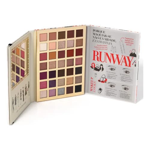 Paleta De Sombras Make O Diabo Veste Runway Magazine - 35 Cores