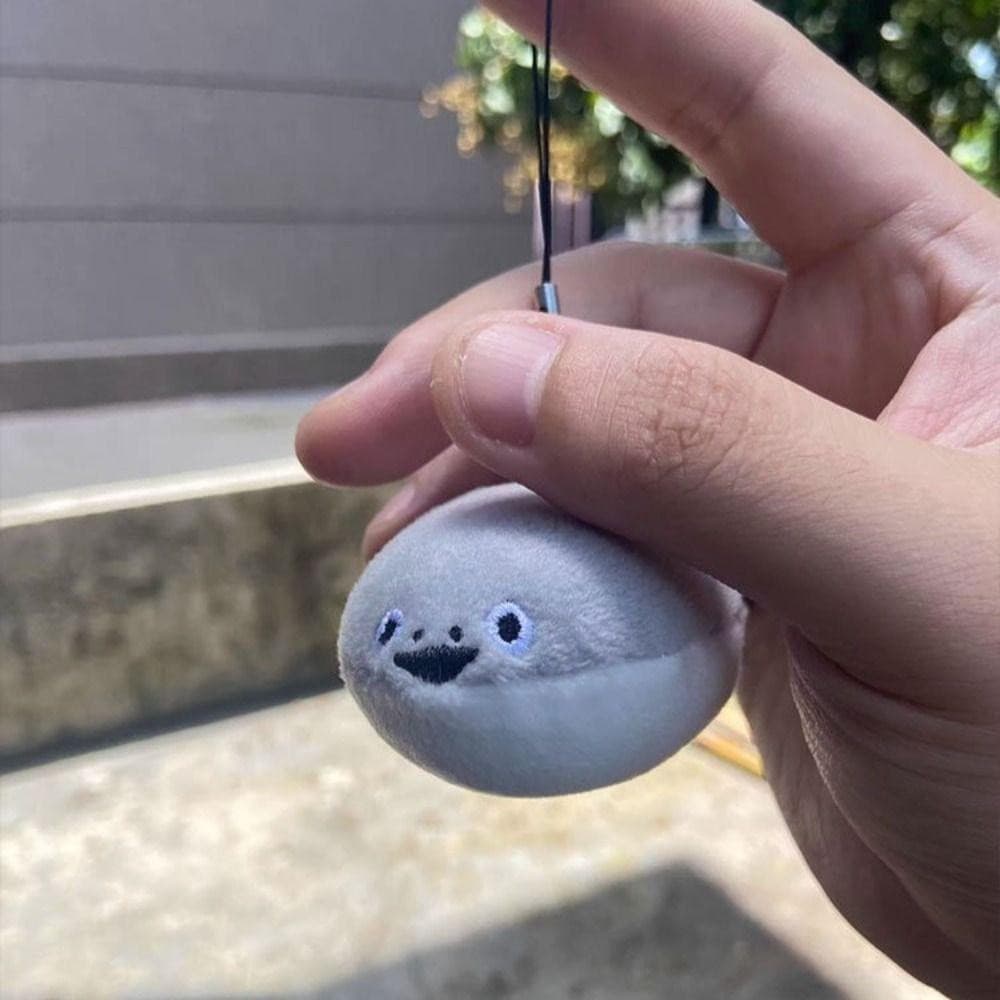 Chaveiro , brinquedo de pelúcia com pingente em forma de peixe, chaveiro para carro