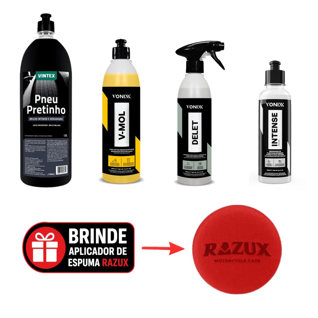 Kit Lavagem Completa Vonixx+Brinde