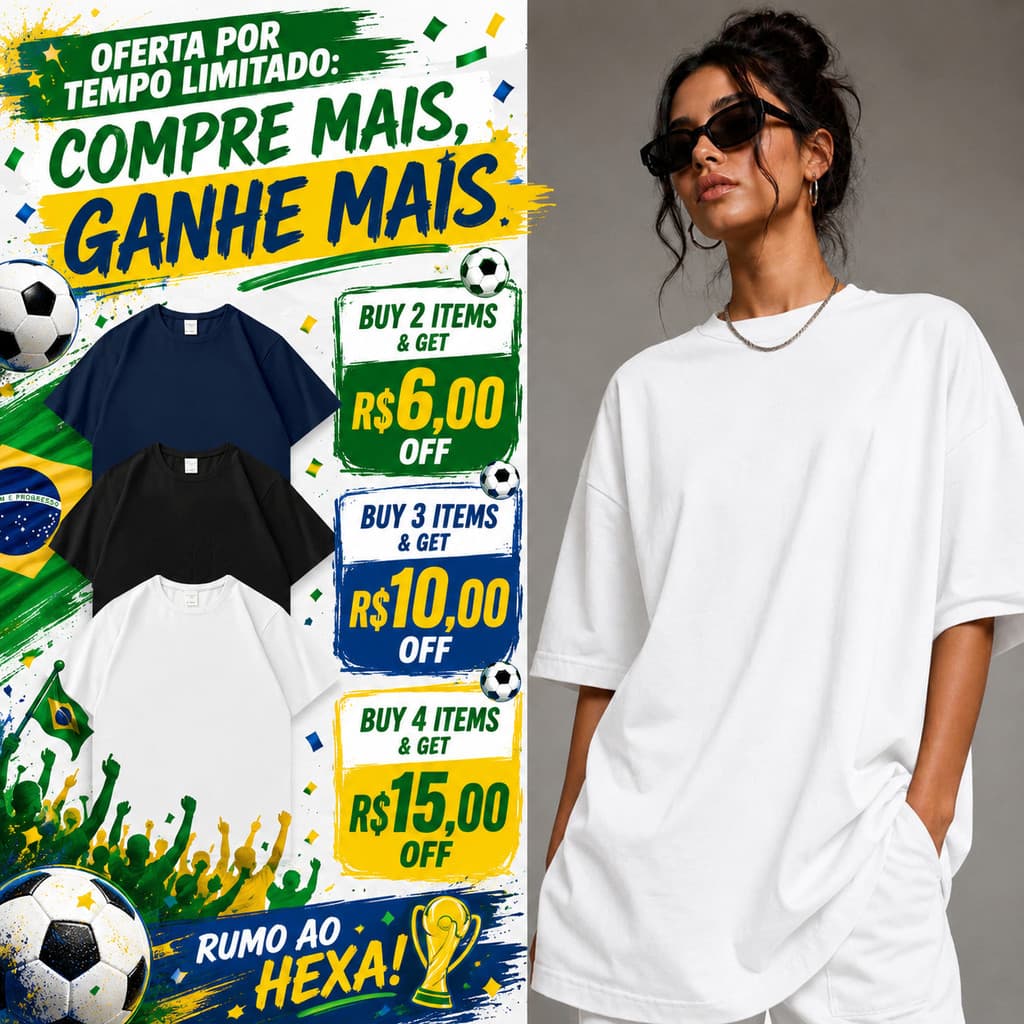 0627 velsiss Disponível em várias cores Blusa preta com acabamento estonado oversize Blusa branca camiseta oversize