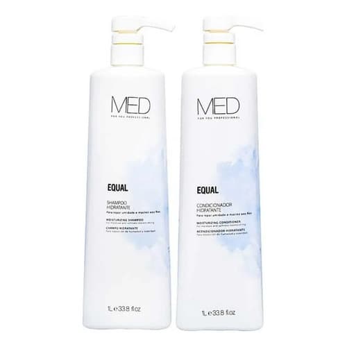 Kit Equal Mediterrani De Shampoo E Condicionador Hidratante 1000ml