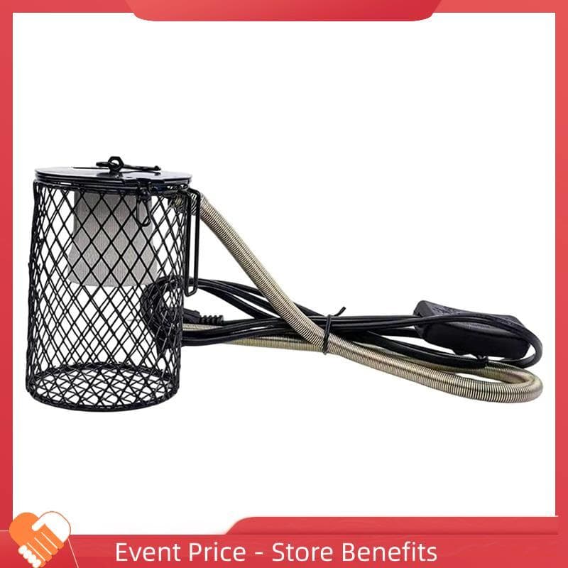 Capa De Luz Aquecedora Para Répteis , Gaiola De Isolamento , Suporte Lâmpada De Aquecimento , Plugue Americano Pintinhos