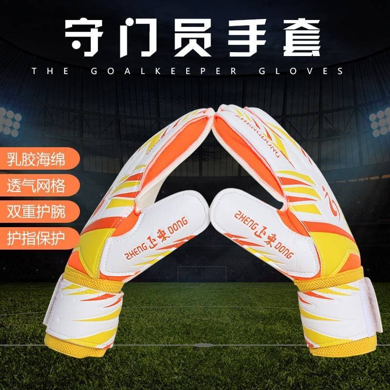 Luvas de goleiro de futebol fita de látex luvas de proteção de dedo luvas de pórtico antiderrapantes fabricante em massa
