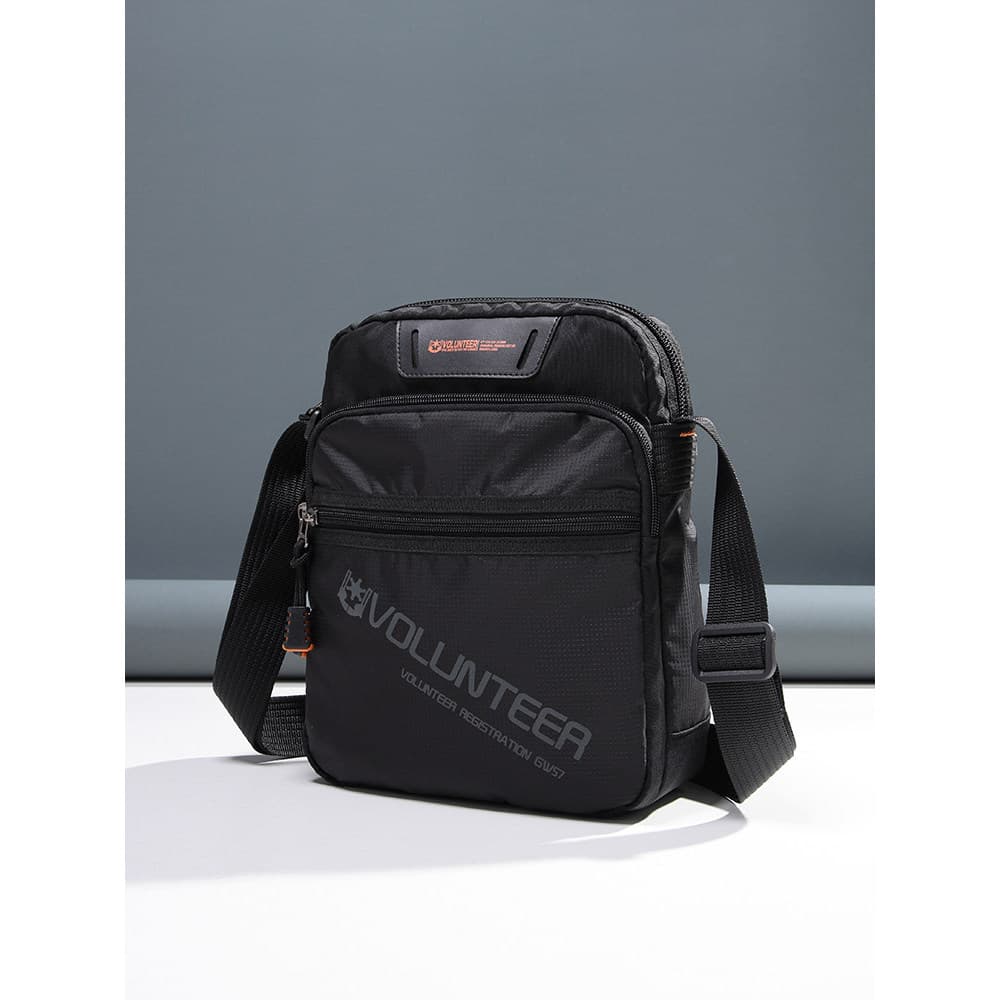Bolsa mensageiro voluntária masculina, bolsa pequena de tecido Oxford, mochila Casual masculina de ombro, bolsa de lona