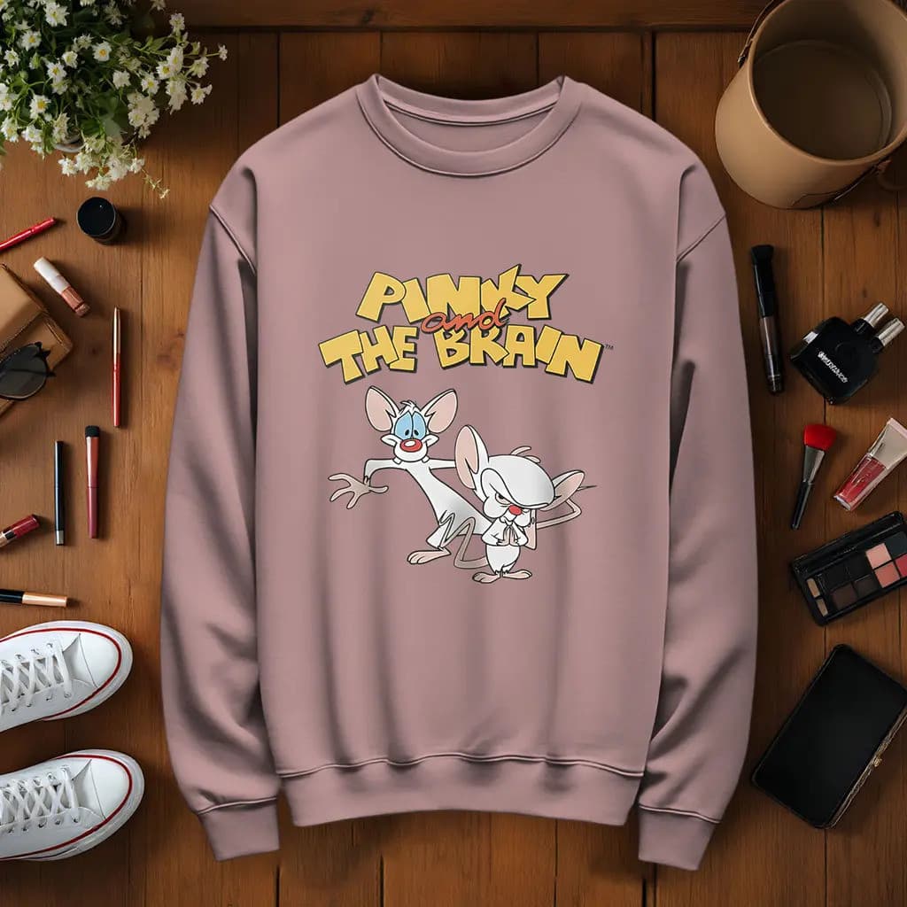 Moletom Gola Careca Básico Personalizado Pinky Desenho