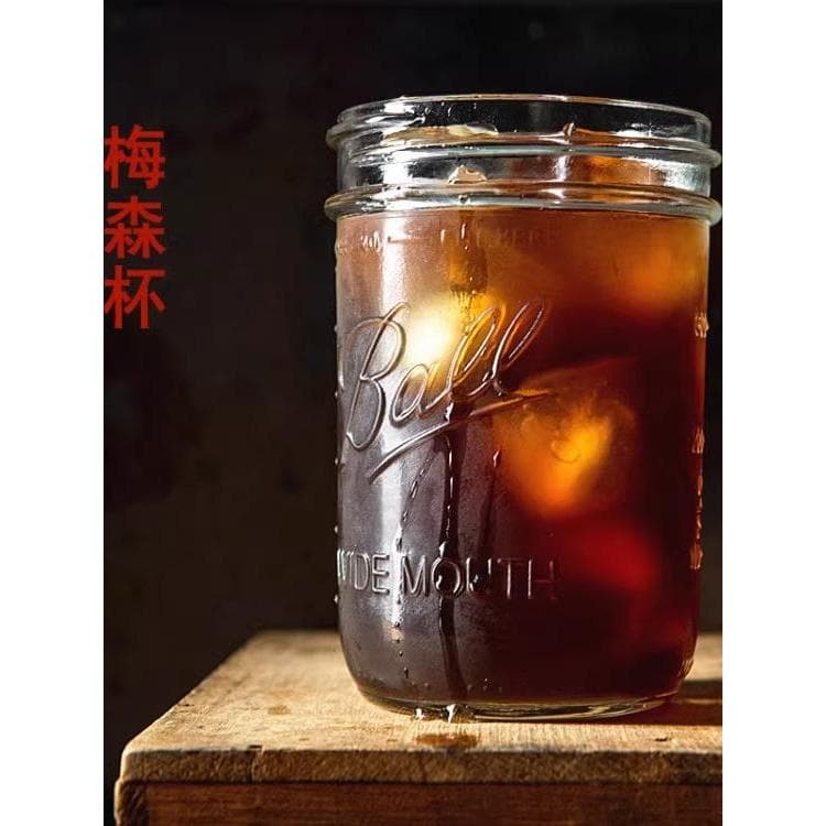 Frasco de pedreiro de verão, frasco de pedreiro americano, vidro transparente, tubo selado, grama, tabaco, frasco selado