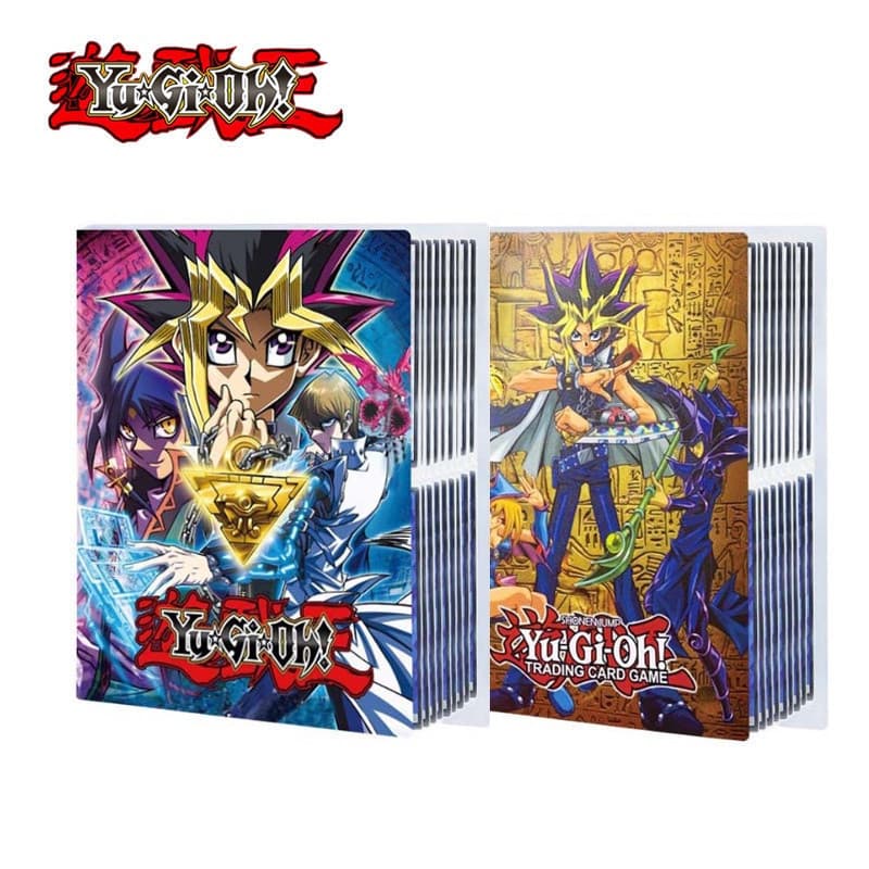 Álbum de coleção de cartas com capacidade para 20 páginas, adequado para "Yu-Gi-Oh!"! Jogo de tabuleiro em formato quadr